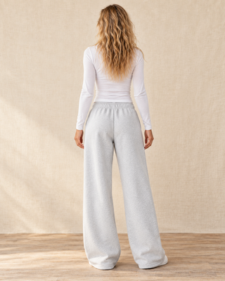 Coastal Comfort Sweatpants - Ice Grey