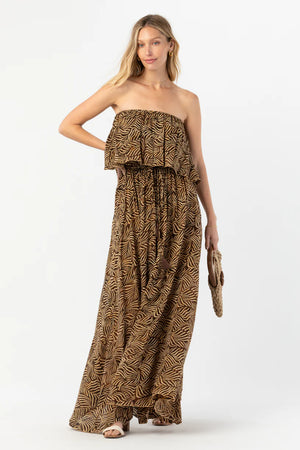 TIARE HAWAII Maldives Maxi dress-Batik Sumatra