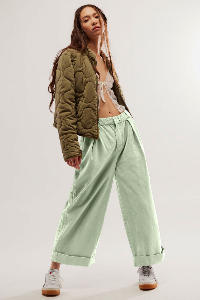 FREE PEOPLE After Love cuff pant