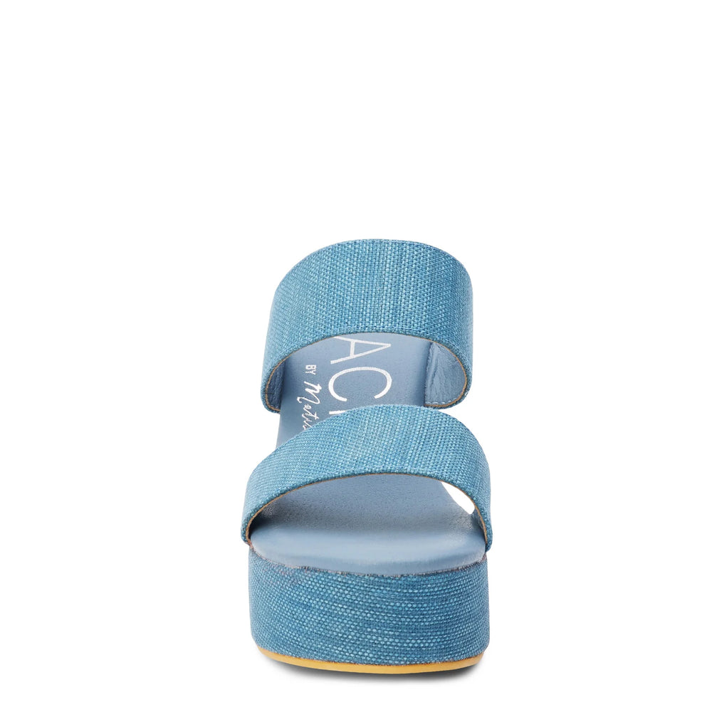 MATISSE Ocean Ave platform sandal-Denim