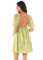 MAAJI Palm Embroidery Eileen mini dress