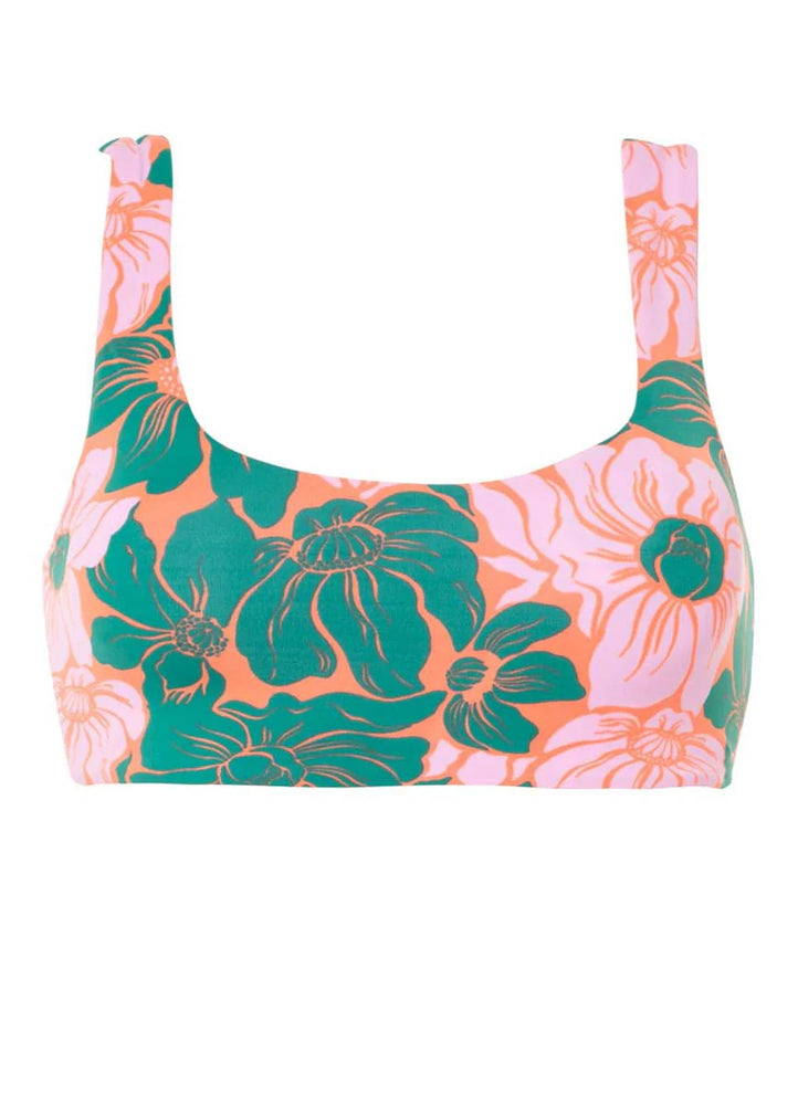 MAAJI Floral Stamp Guinea bikini top