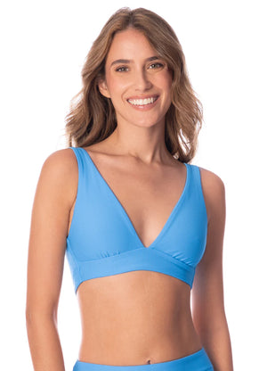 MAAJI Stone Blue Allure bikini top