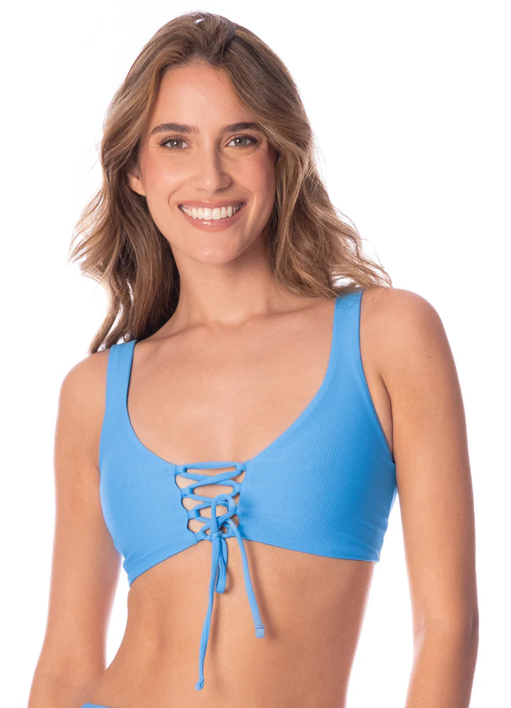 MAAJI Stone Blue Allure bikini top