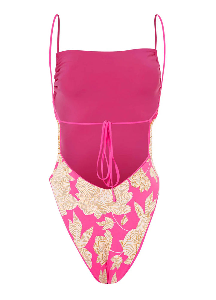 MAAJi Radiant Pink Brittany one piece swimsuit