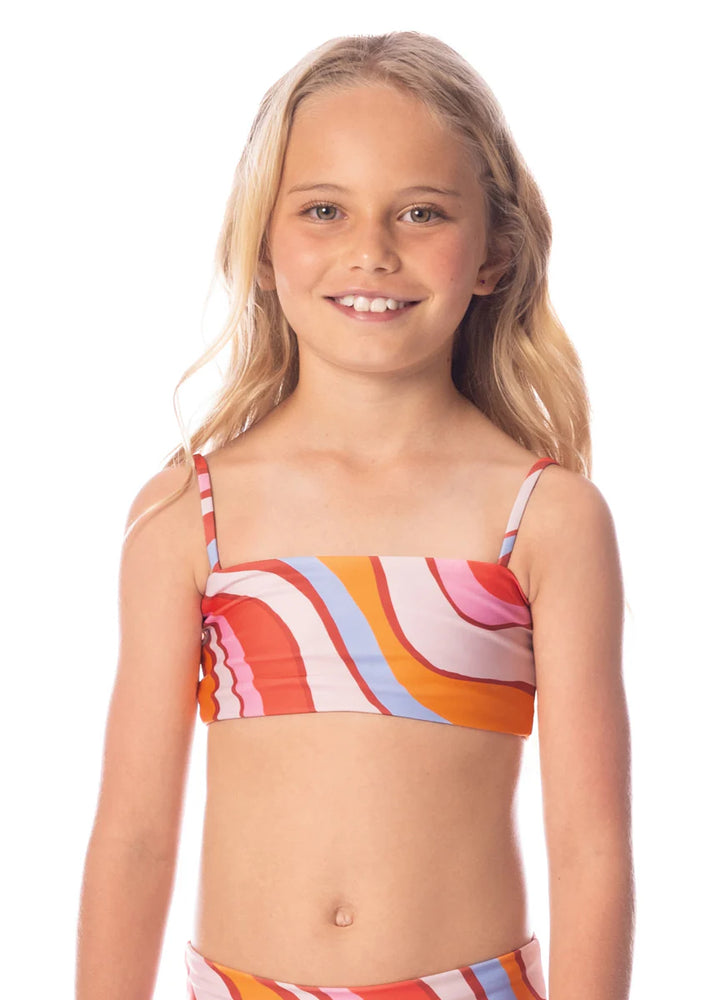 MAAJI Amber Brown Rainbow girls bikini set