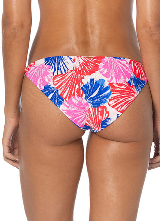 MAAJI Ocean Whispers Quinn Low Rise Thin Side Bikini Bottom in Blue