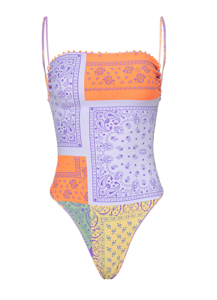 MAAJI Lilac Ferns Brittany one piece swimsuit