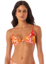 MAAJI Pink Palms Sahara bralette bikini top