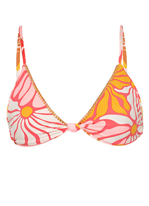 MAAJI Pink Palms Sahara bralette bikini top