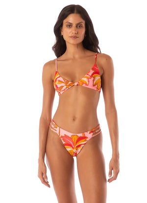 MAAJI Pink Palms Squinny bikini bottom