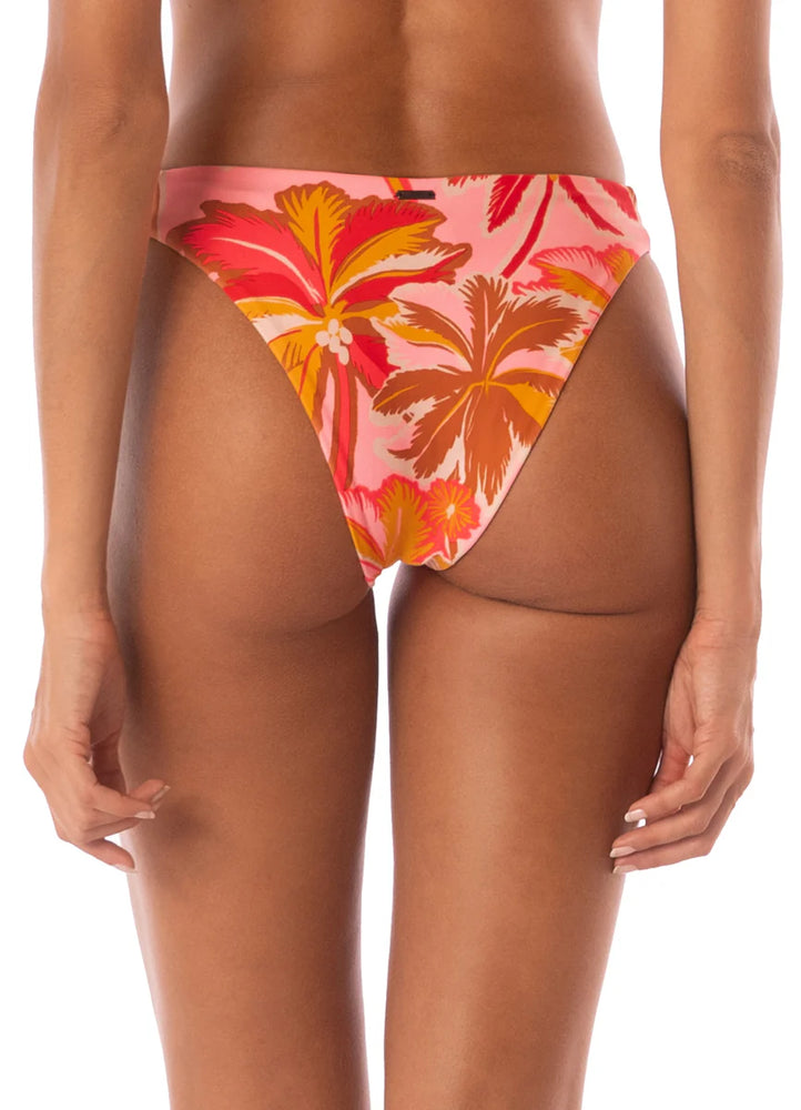 MAAJI Pink Palms Squinny bikini bottom