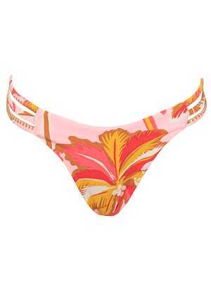 MAAJI Pink Palms Squinny bikini bottom