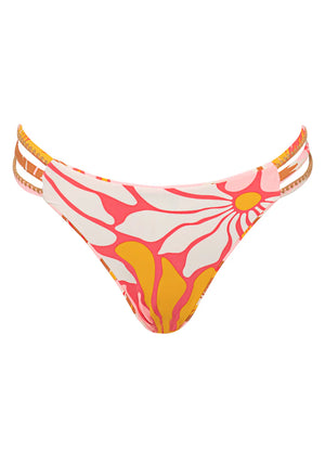 MAAJI Pink Palms Squinny bikini bottom