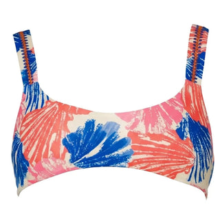 MAAJI Ocean Whispers Nalai Sporty Bralette Bikini Top in Blue