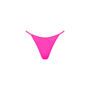 KULANI KINIS Tanning Thong bikini bottom-Flamingo Pink Rib