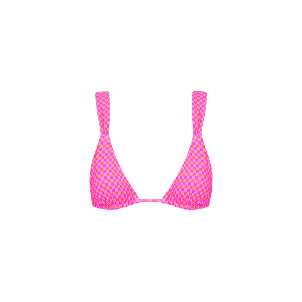 KULANI KINIS Slide Bralette bikini top-Pinky Promise
