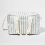 SUNNYLIFE Cooler Bag- Le Weekend Mid Blue-Cream