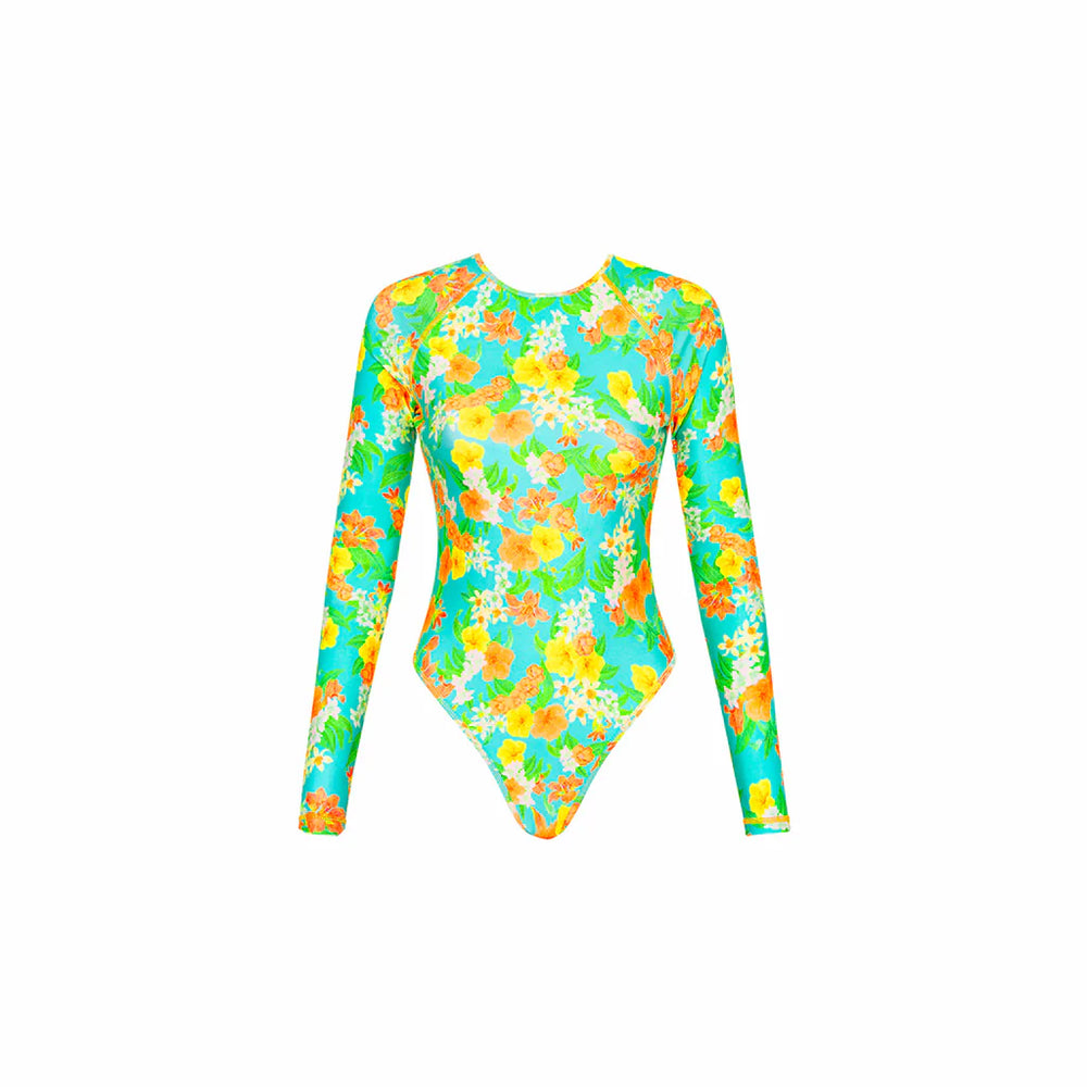 KULANI KINIS Long Sleeve surfsuit one piece-Sunkissed Soul