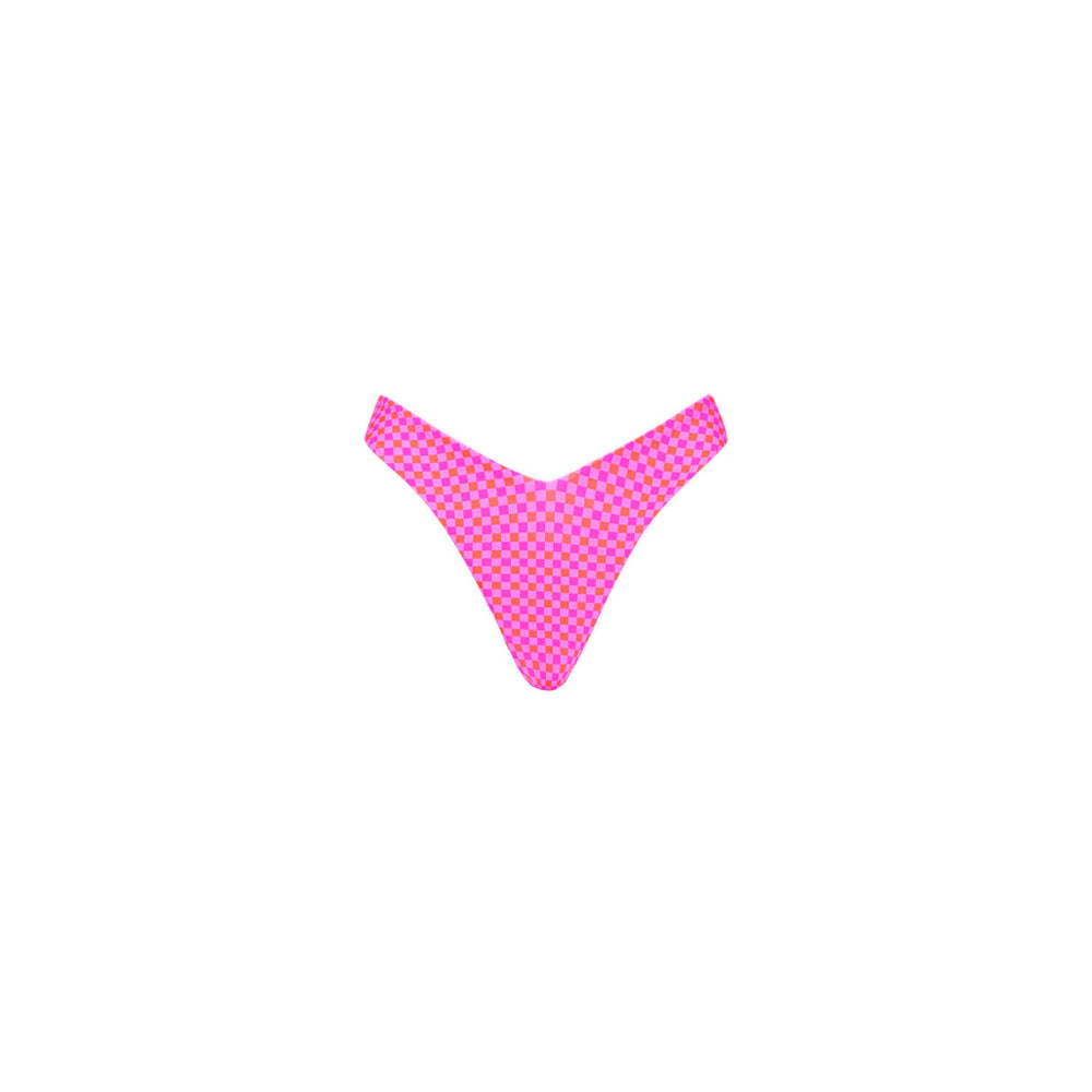 KULANI KINIS Y Cheeky bikini bottom-Pinky Promise