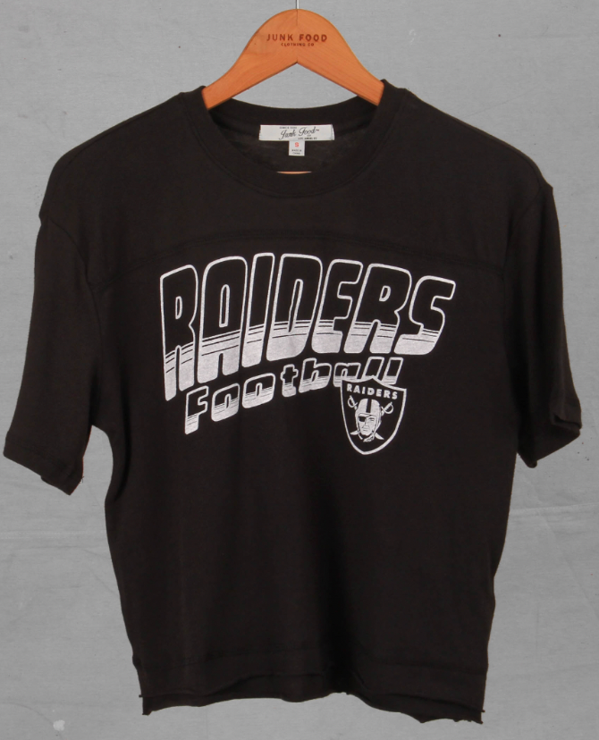 Raiders Champ cropped tee