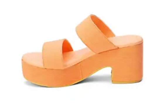 MATISSE Ocean Ave platform sandal-Orange