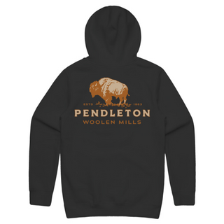 PENDLETON Vintage Bison Graphic Hoodie - Vintage Black/Tan