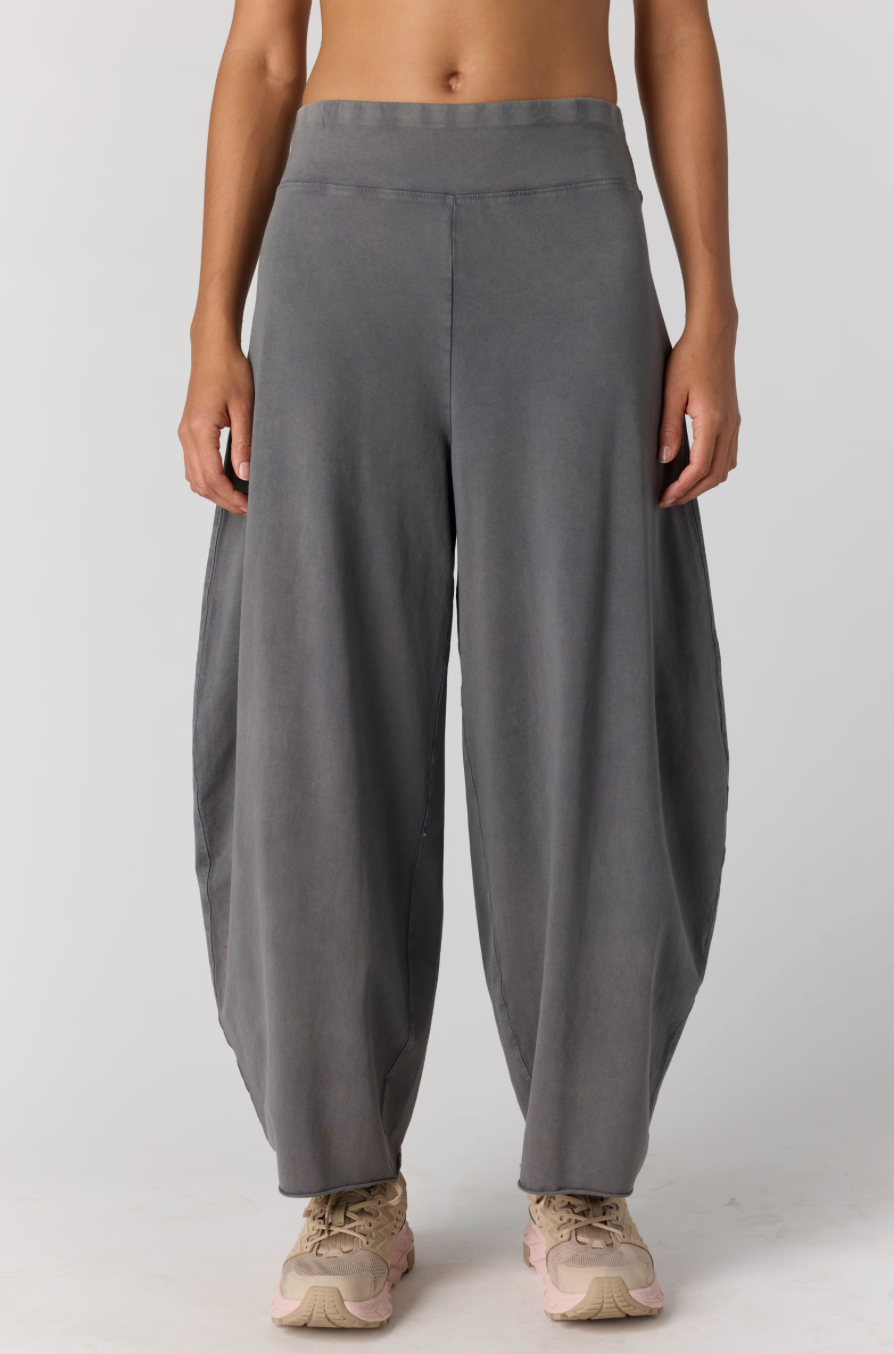 FREE PEOPLE Hot Shot Easy Pants in Vintage Black
