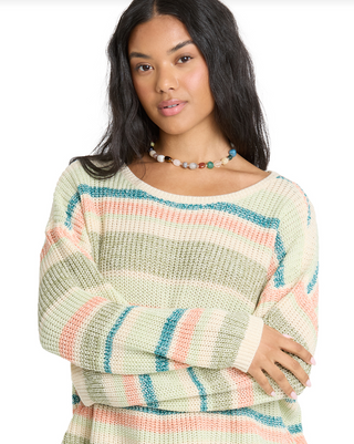 BILLABONG Lit Light Sweater in Smoke Green