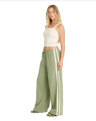 BILLABONG Wave Stamp Knit Pant in Army Green