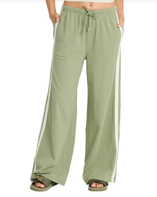 BILLABONG Wave Stamp Knit Pant in Army Green