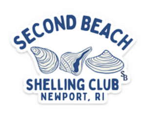 Second Beach Shelling Club Sticker