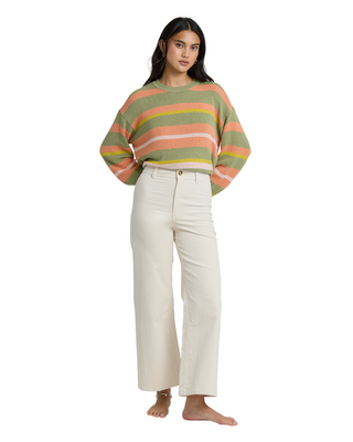 BILLABONG Free Fall Twill Pants in Sea Salt
