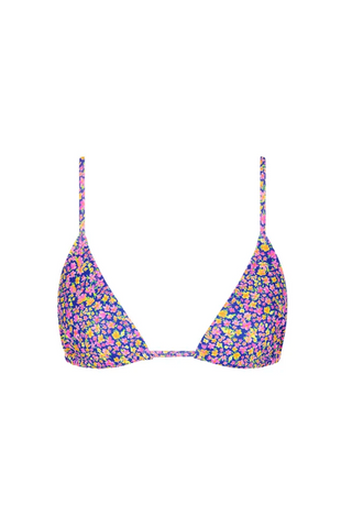 KULANI KINIS Bralette Bikini Top in Rosie Rally