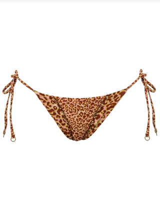 MAAJI Lush SafariI Shining Bikini Bottom in Brown