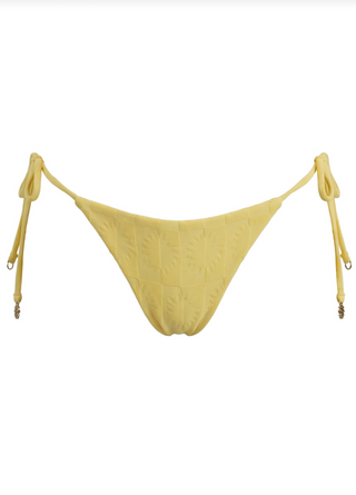 MAAJI Signal Yellow Sunflash Bikini Bottom in Yellow 