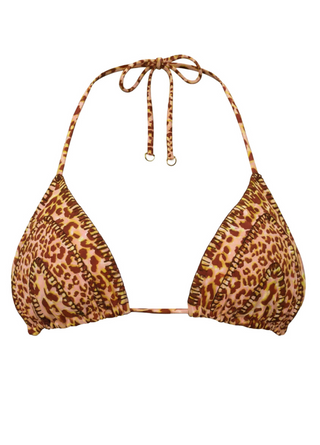 MAAJI Lush Safari Alana Bikini Top - Brown