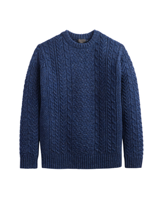 PENDLETON Wool Fisherman Crew in Navy Dongel
