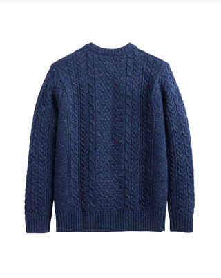 PENDLETON Wool Fisherman Crew in Navy Dongel