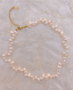 Islander pearl beaded necklace