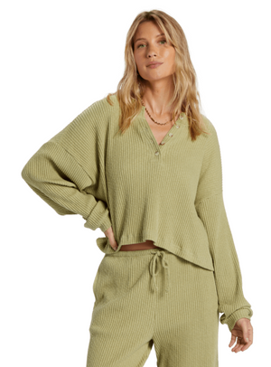 BILLABONG Good Catch long sleeve top-AVO