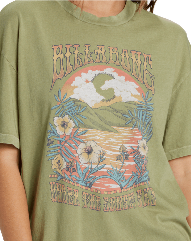 BILLABONG Trippy Paradise oversized boy tee