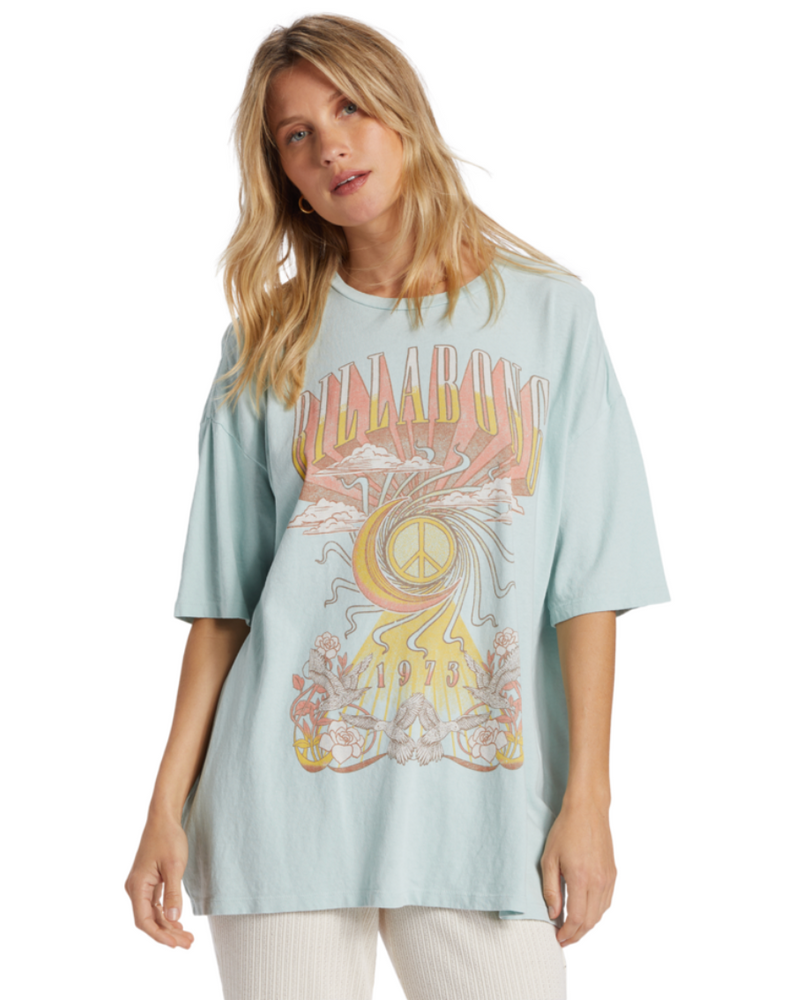 BILLABONG Head in the Clouds oversized boy tee