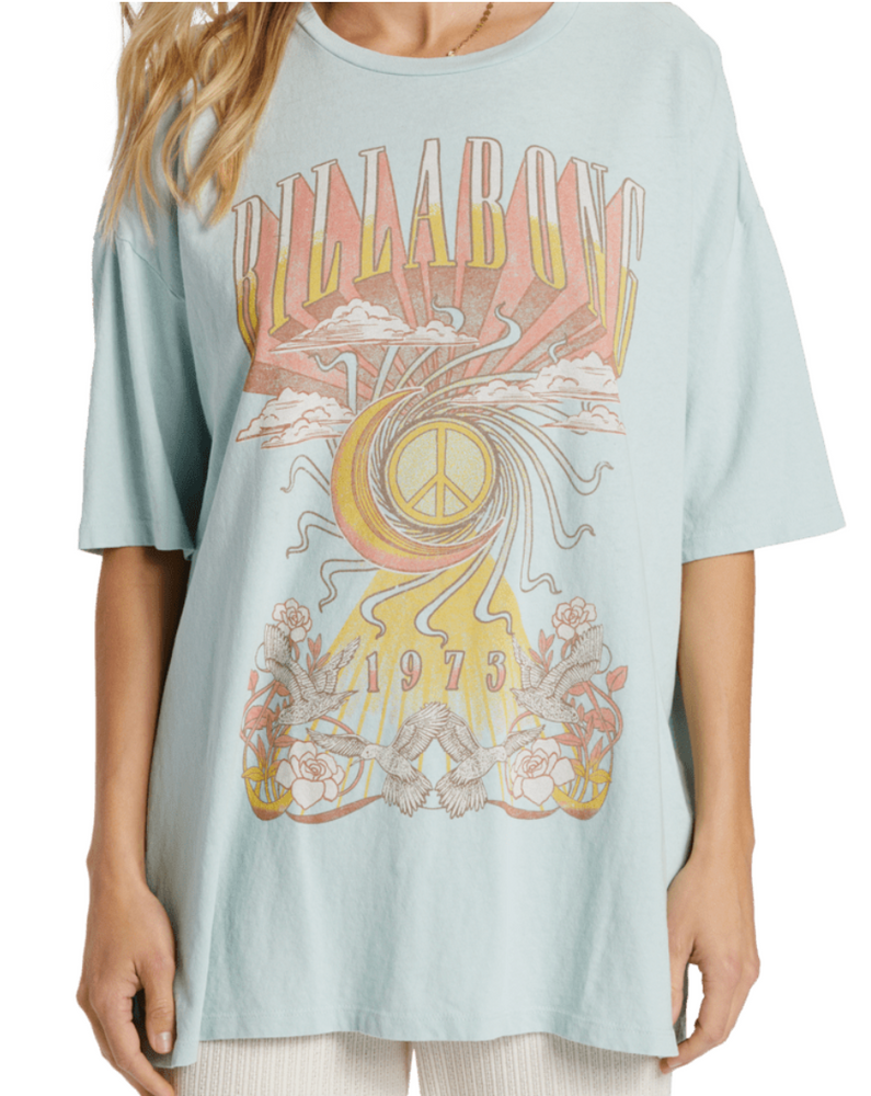 BILLABONG Head in the Clouds oversized boy tee