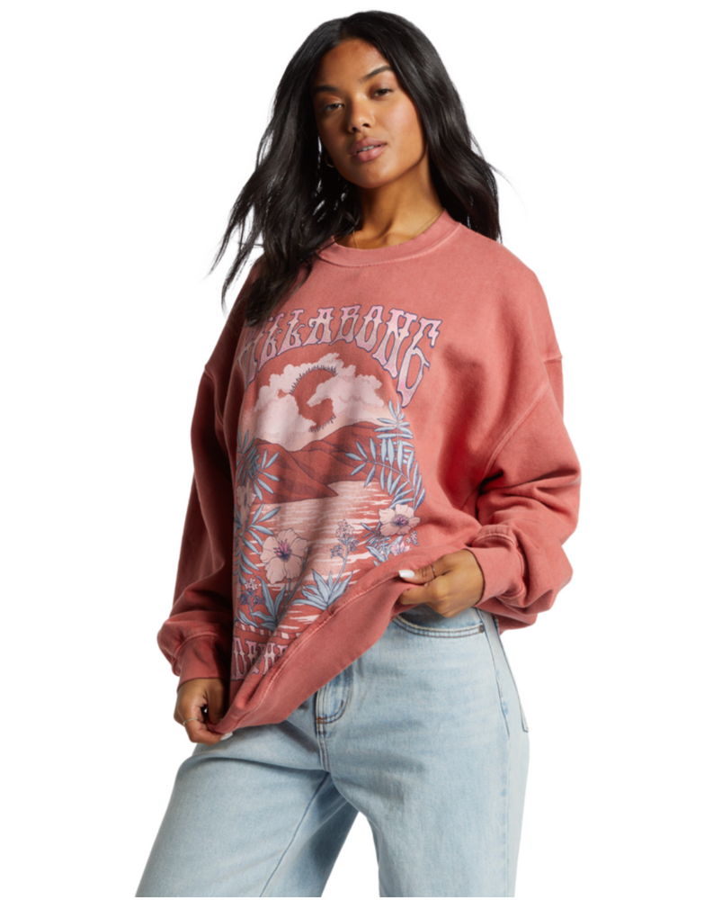 BILLABONG Ride In Oversized Sweatshirt-RCL