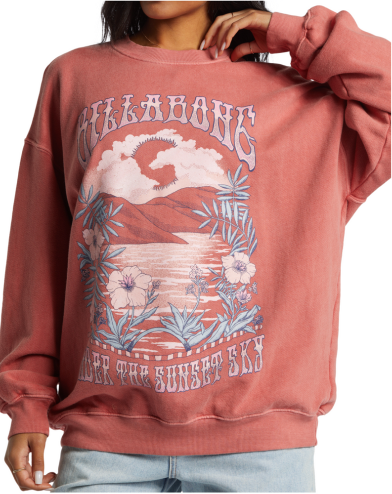 BILLABONG Ride In Oversized Sweatshirt-RCL