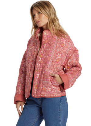 BILLABONG Folk Story quilted jacket