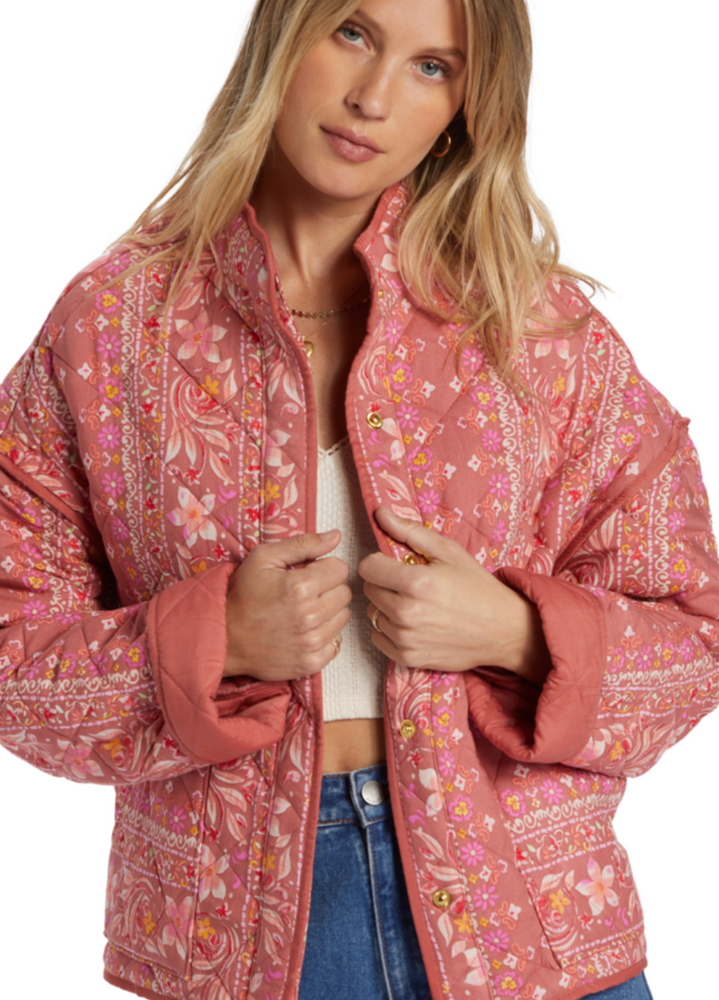 BILLABONG Folk Story quilted jacket