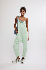 FREE PEOPLE Hot Shot Onesie-Pistachio