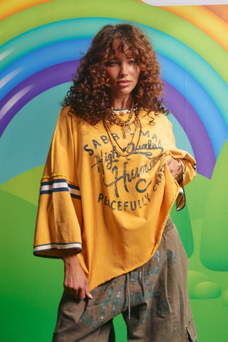 SABBI Happy Hour Tee in Yellow